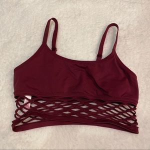 VS PINK: Bralette with Fishnet bottom